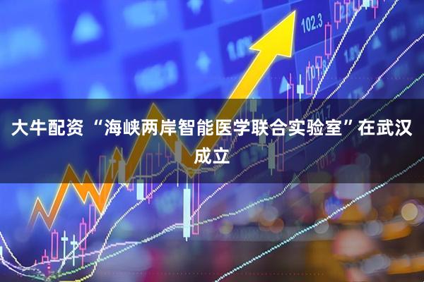 大牛配资 “海峡两岸智能医学联合实验室”在武汉成立